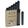 Чернильный мини картридж PARKER ДЛЯ ПЕРЬЕВОЙ РУЧКИ, ЧЕРНЫЙ S0767220