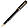 Перьевая ручка PARKER DUOFOLD F74 INTERNATIONAL BLACK GT F S0690410